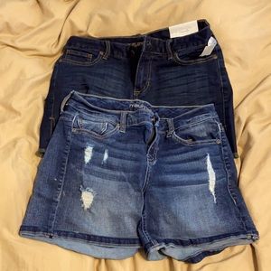 Two pairs of shorts